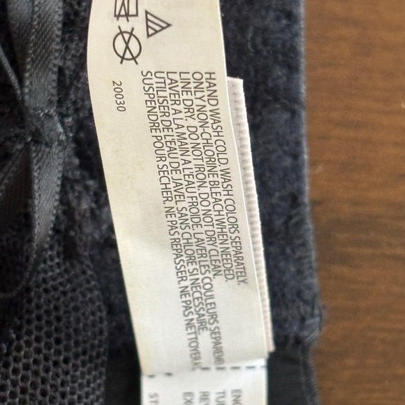 NWT Free People Skarlett Blue Minx Balconette Lace Bra Black Underwire 32C - Picture 6 of 7